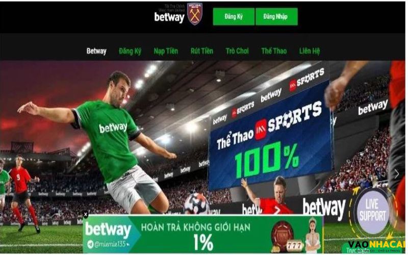 Cổng game Betway