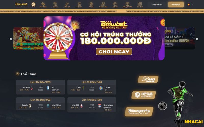 Nhà cái Bmwbet có uy tín không